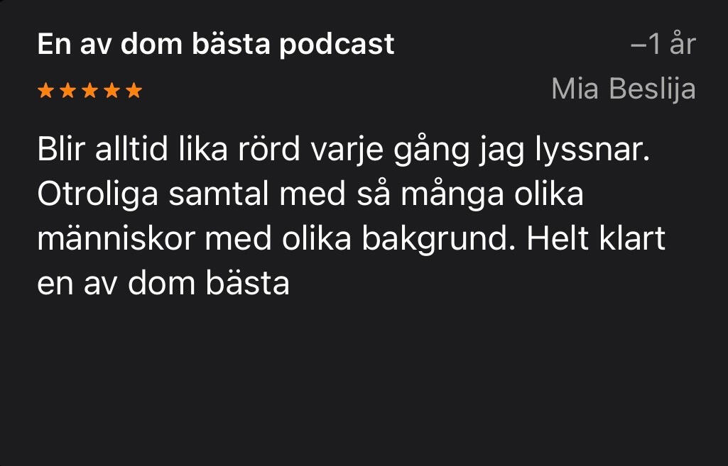 Koranpodden studio i Malmö