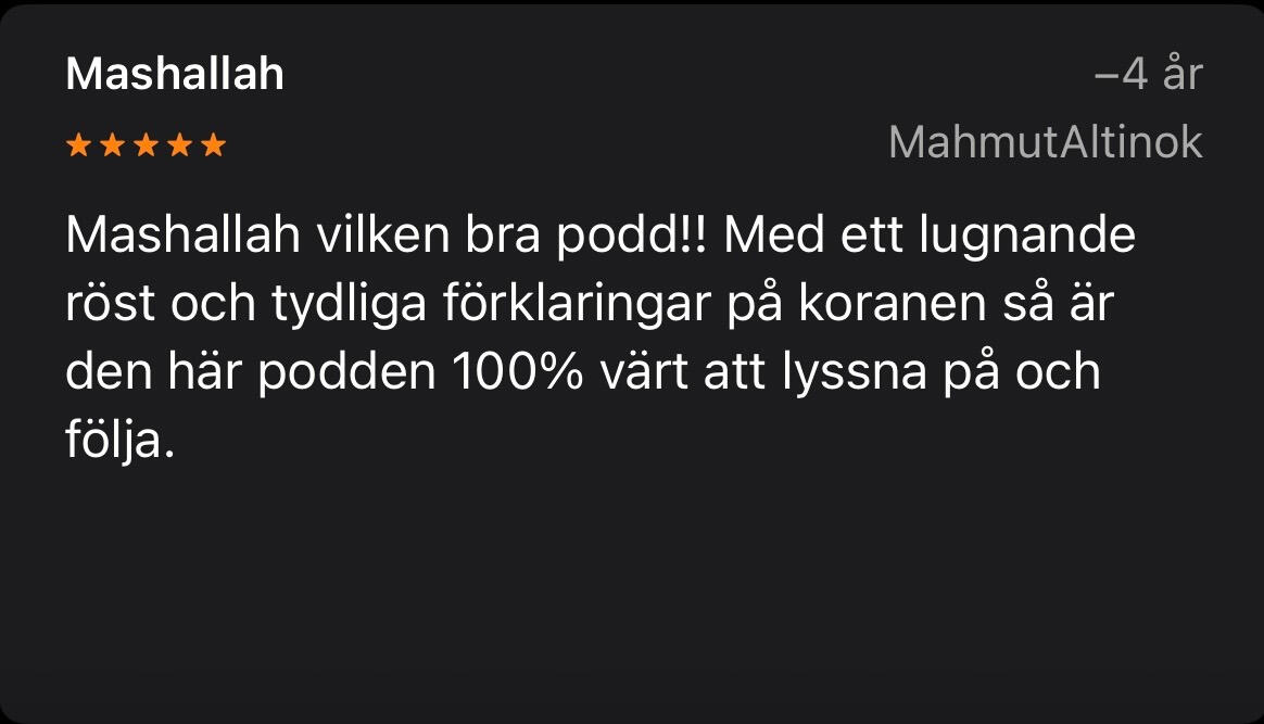 Koranpodden studio i Malmö